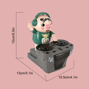 Dj Swinging Piggy Toy