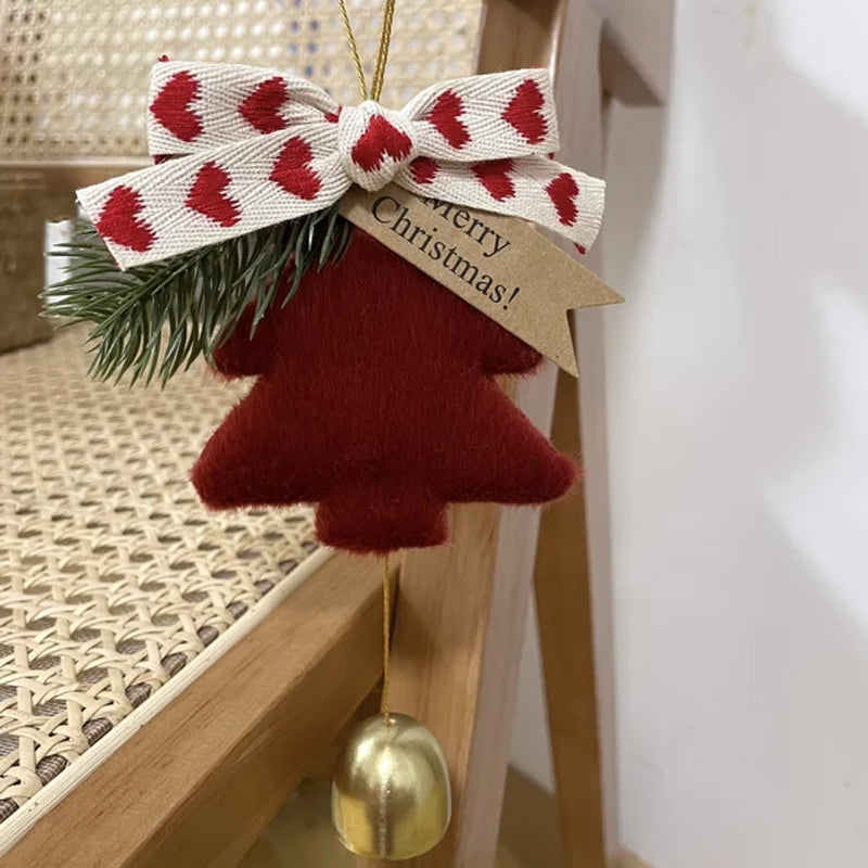 Juletrepynt med stjerneklokker