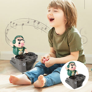 Dj Swinging Piggy Toy