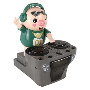 Dj Swinging Piggy Toy